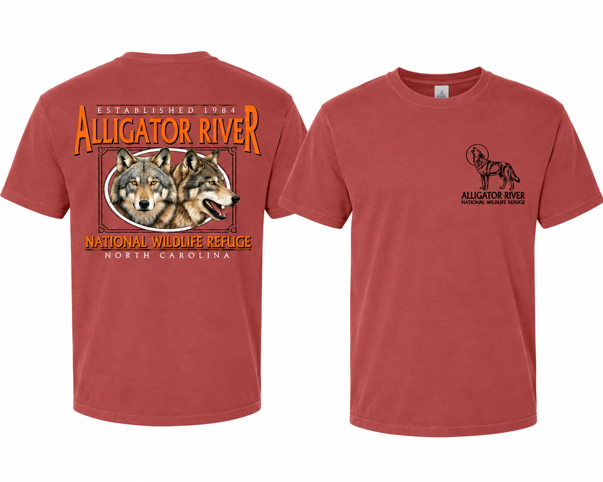 Alligator River NWR Red Wolf T-Shirt