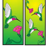 Bookmark Hummingbirds