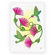 Hummingbird Tea Towel