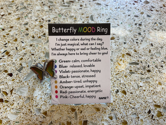 Butterfly Mood Ring