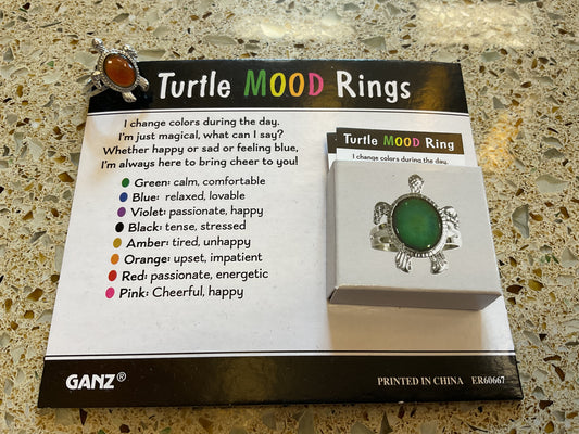 Turtle Mood Ring