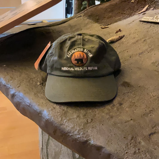 Alligator River NWR Olive Bear Hat