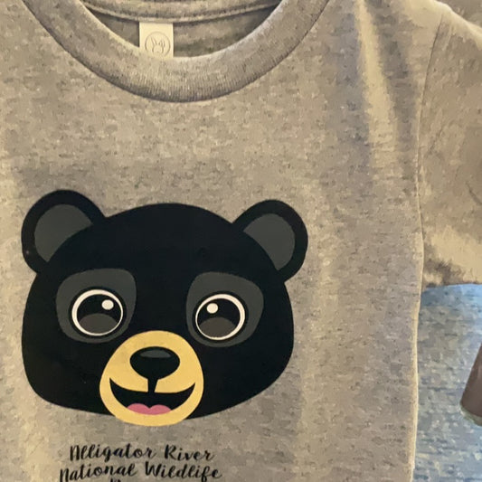 Black Bear Face Toddler 2-7