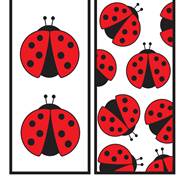 Ladybugs Two Magnetic Bookmarks
